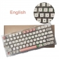 104+34 Retro 9009 PBT Dye-subbed XDA Keycap Set for Mechanical Keyboard English / Thai / Japanese / Russian / Arabic / French / German / Spanish